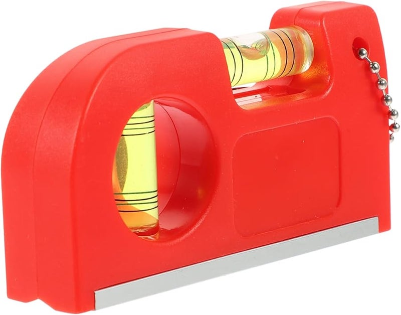 Red Bubble Level Tool Wide Application for Construction and Building - Image 1